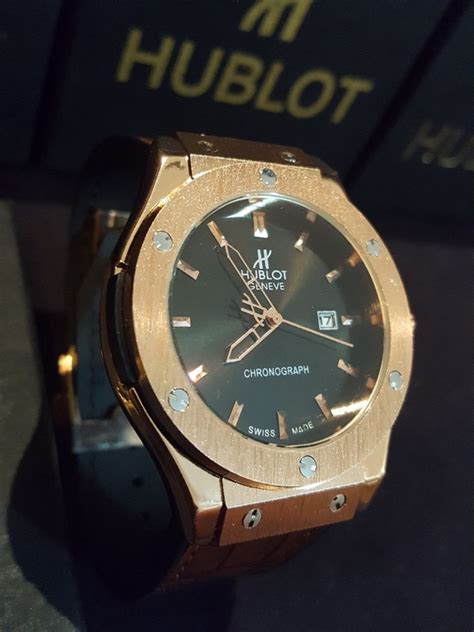 hublot geneve vermelho